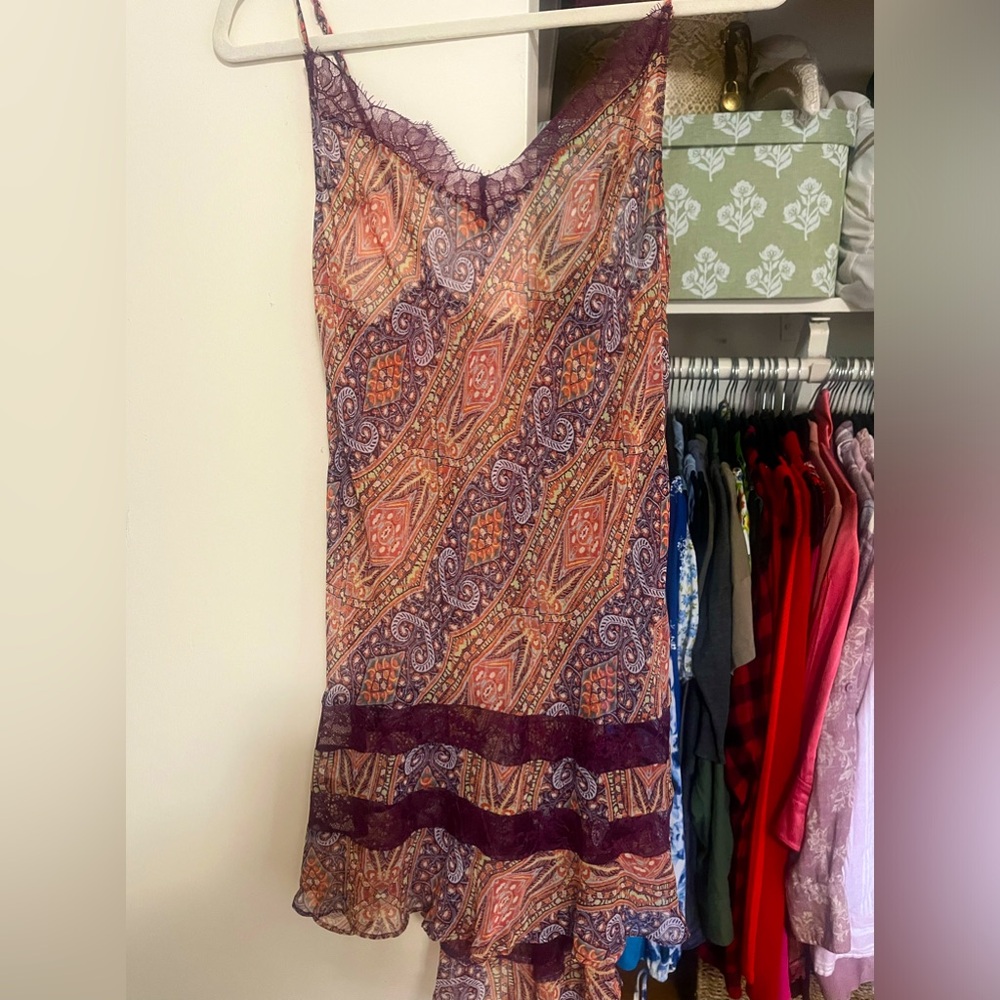 NWT Victorias Secret Lace Sheer Slip Dress
